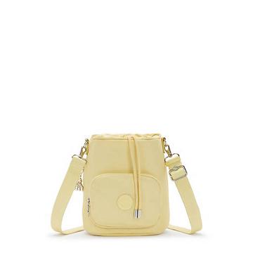 Kipling Kyla Shoulder Bags Soft Yellow | CA 1420IL